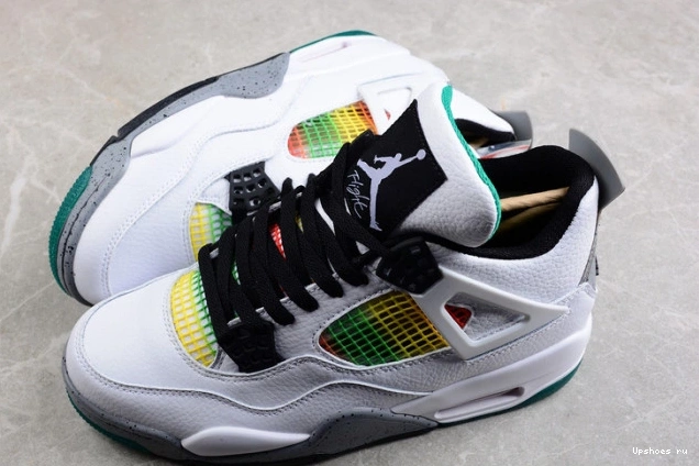 Rasta Lucid AQ9129-100 4 Green Jordan Retro 1230